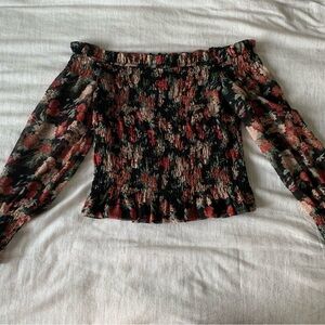 Floral Off-Shoulder Top